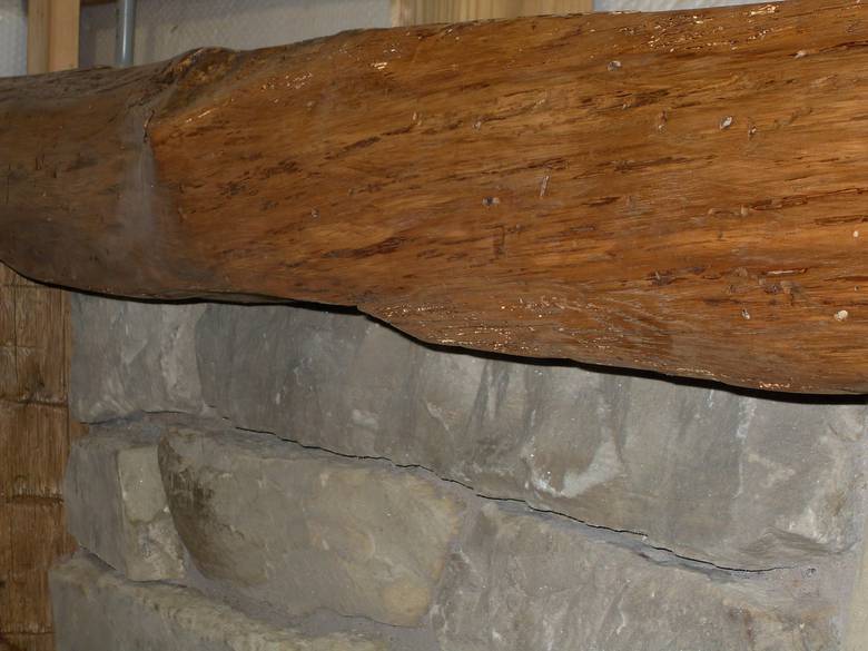 Oak Mantel